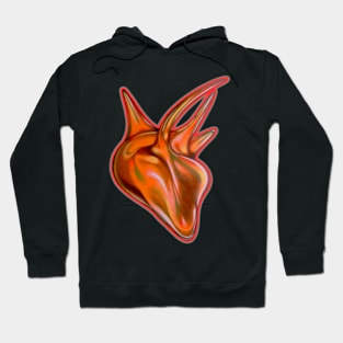 sharp heart Hoodie